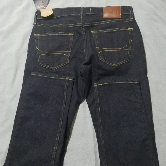 Hollister Men's Dark Wash 30Wx30L Skinny Jeans 🆕️ - Picture 8 of 14